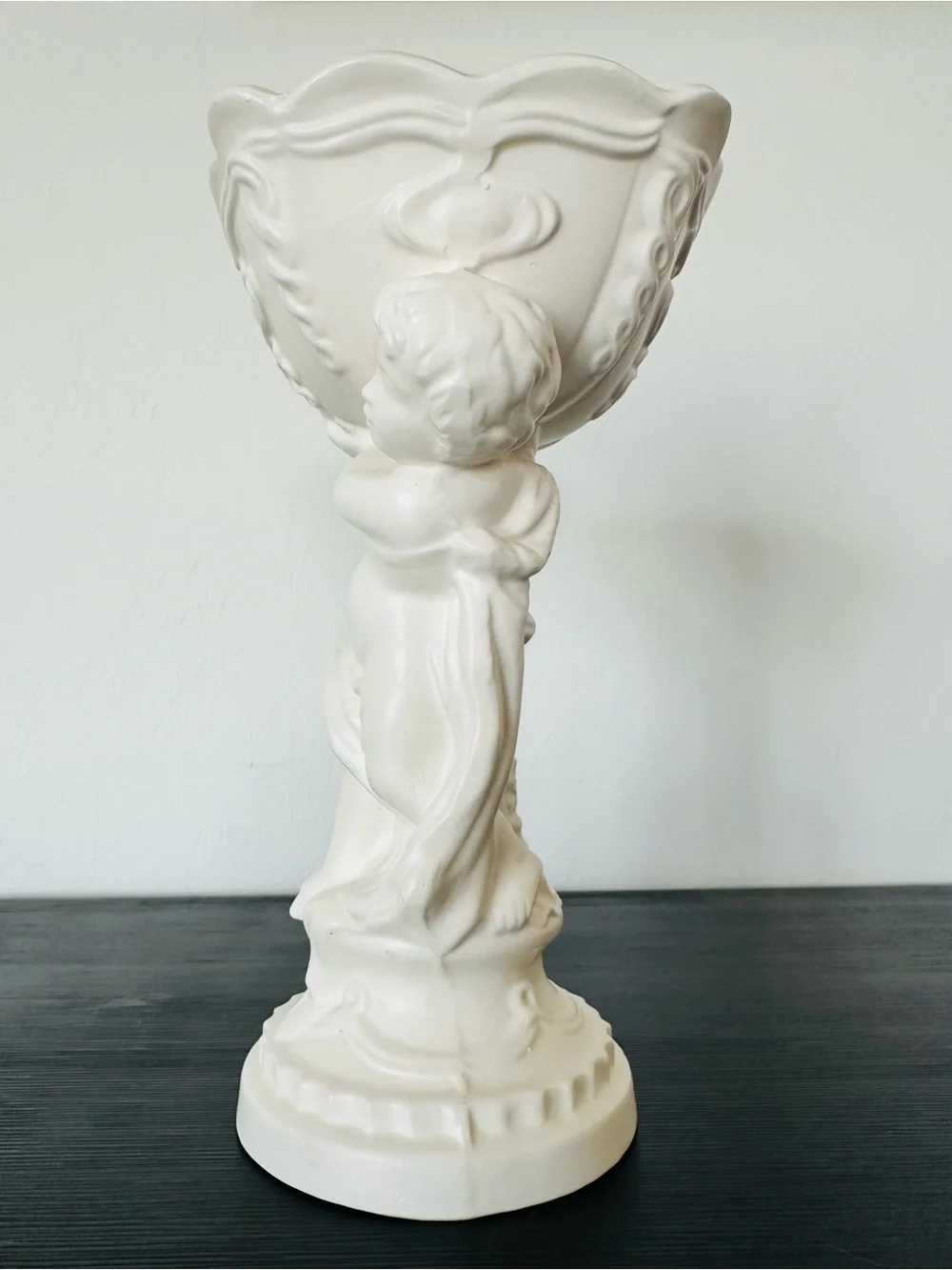 Vintage Inarco Japan Cherub Pedestal Planter